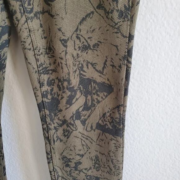 NWT OBEY Lean & Mean Print Skinny Fit Pants - Picture 2 of 7